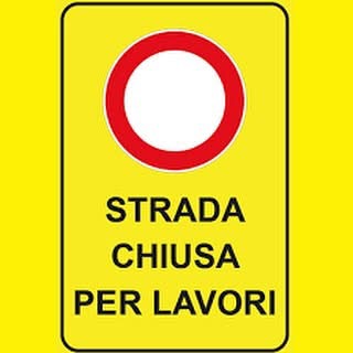 strada chiusa